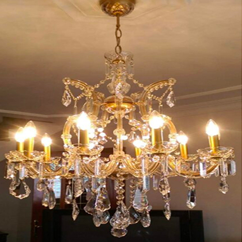 Crystal Arm Chandelier