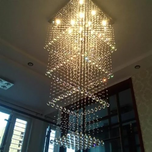Large Crystal Chandelier