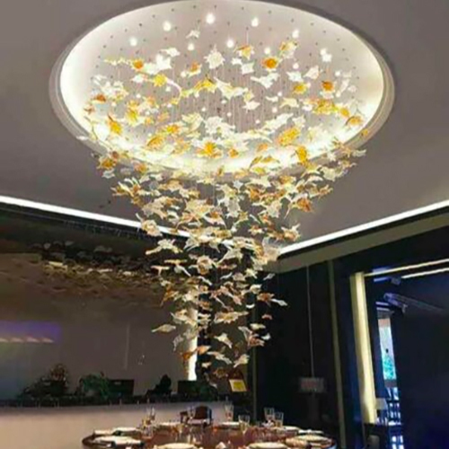 Double Height  Chandelier