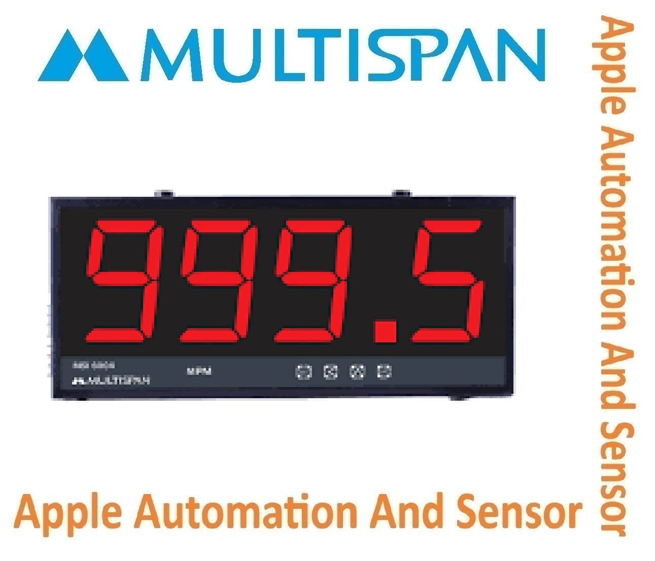 Rs-8004 Single Side Multispan Jumbo Display Indicator - Modbus Input