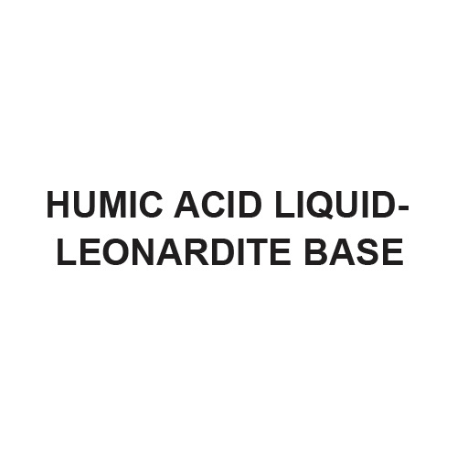 Humic Acid Liquid - Leonardite Base