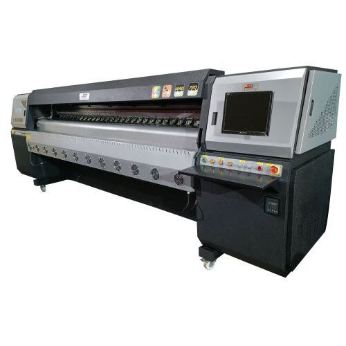 Digital Solvent Printer - MS Material, Standard Size | Automatic Control with Human Machine Interface, 1 Year Warranty