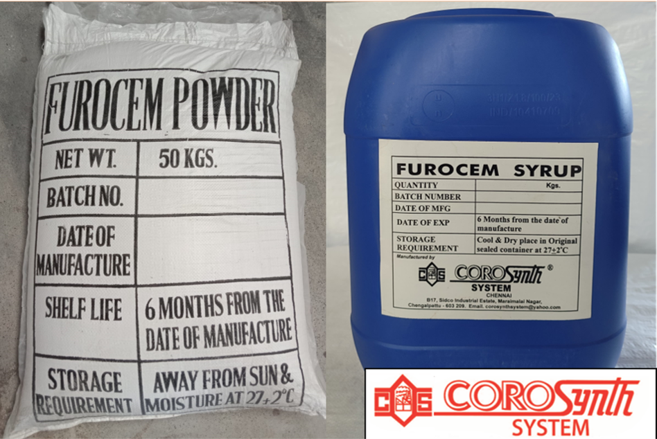 Acid Proof Cement- Furan Cement mortar