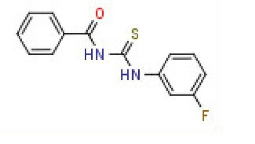 1-Benzoyl-3-(3-fluorophenyl) thiourea