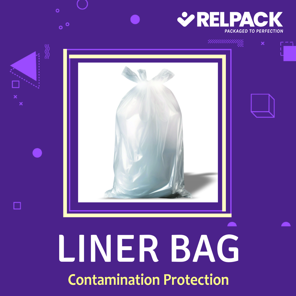 LD Liner Bag - BOPP Material Multiple Sizes Available Elegant Offset Printing Embossed Surface with Patch Handles Perfect for Gifting