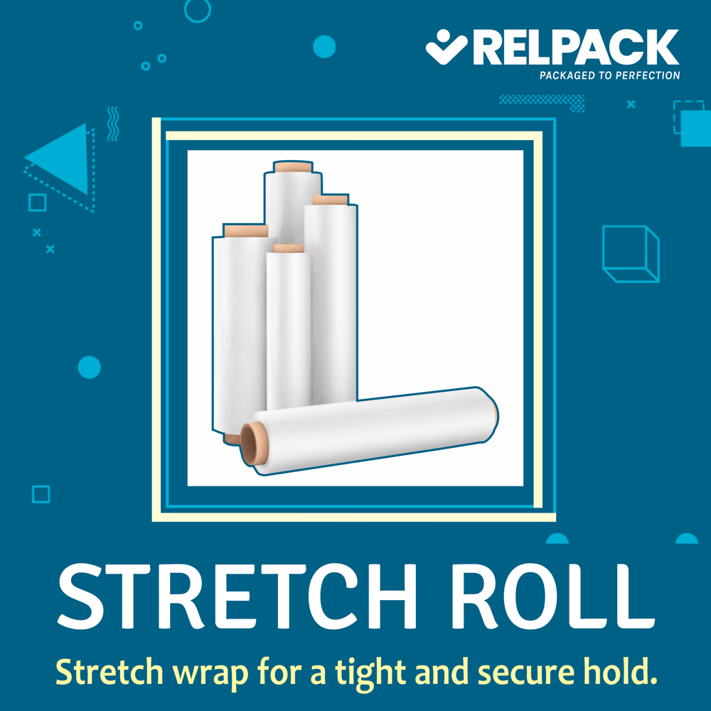 Plastic Stretch Film Roll - Hardness: Soft