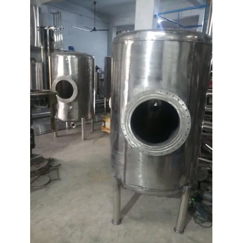 Stainless Steel Pressure Vessel - Color: Silver