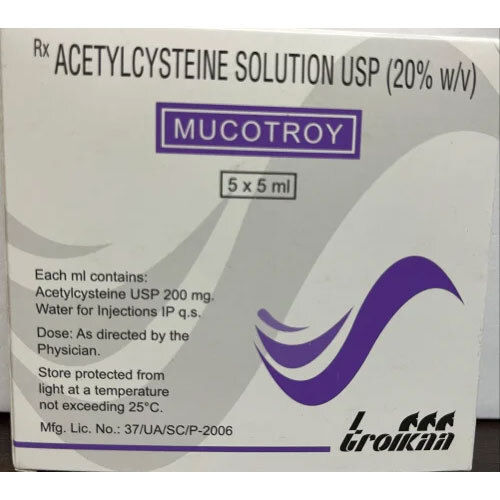 Mucotroy Acetylcysteine Solution Usp - Drug Type: General Medicines