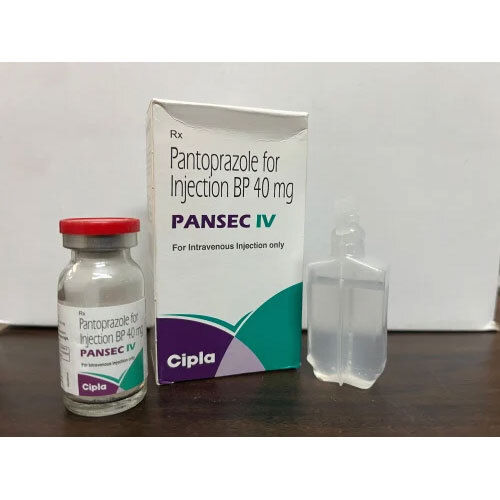 40mg Pansec IV Pantoprazole Injection BP