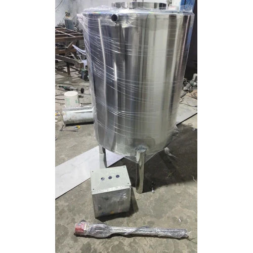 Industrial Water Heater Tank - Color: Silver