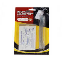 Instant Self-laminating  Luggage Card - Color: White