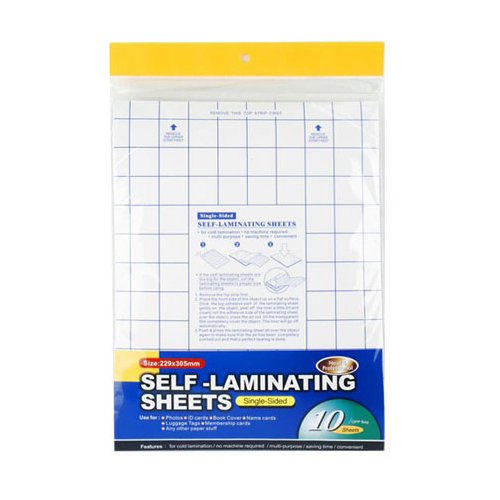 Self-Laminating Sheets