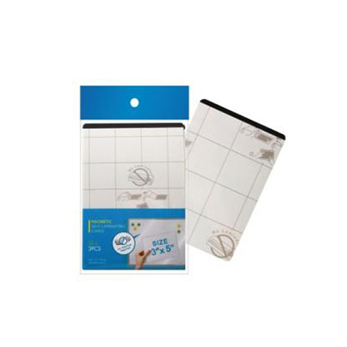 Magnetic Self-Laminating Cards