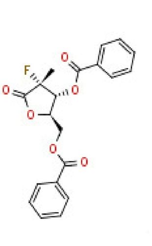 (2R,3R,4R-3-Benzoyloxy-4-fluoro-4-methyl-5-oxotetrahydrofuran-2-yl)methyl benzoate