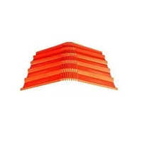 Profile Ridge Sheet - Mild Steel, 0.4 To 0.6 Thickness | Plain Rectangle Ridge Tiles
