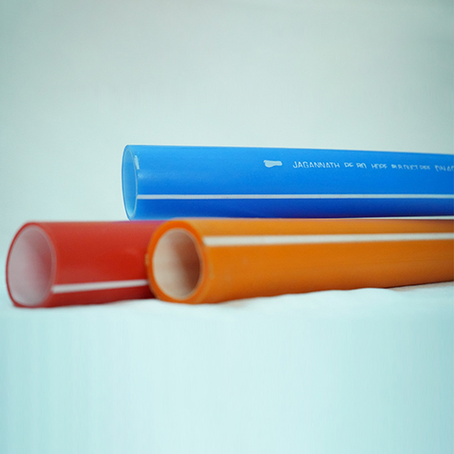 Hdpe Plb Duct Round Pipe - High-density Polyethylene, Different Available Thickness, Orange Color | Superior Durability, High Visibility, Long-lasting Warranty