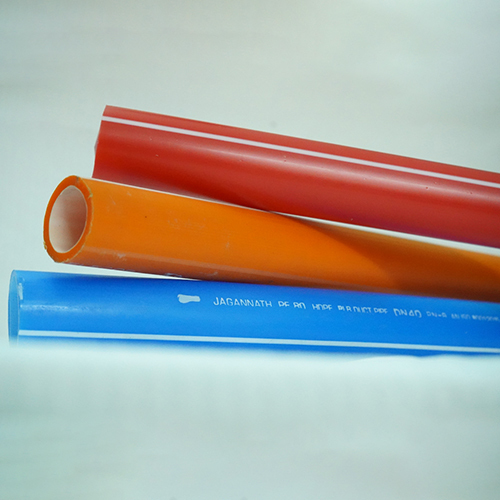 Hdpe Plb Duct Round Pipe - High-density Polyethylene, Different Available Thickness, Orange Color | Superior Durability, High Visibility, Long-lasting Warranty