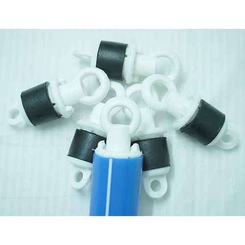 Plastic Duct End Plug - Color: White