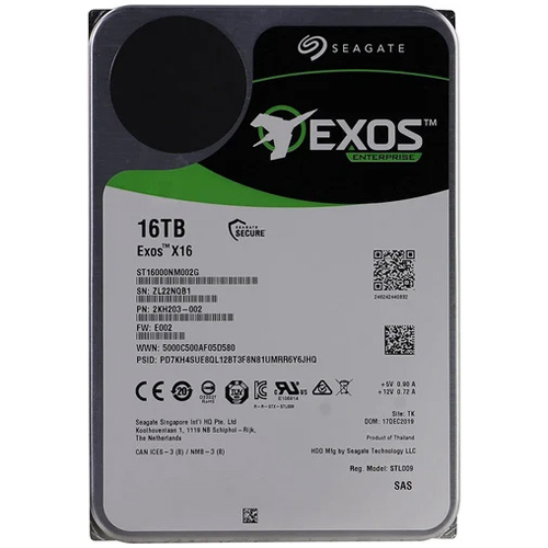 16TB Seagate SAS Enterprise Hard Disk St16000Nm002G