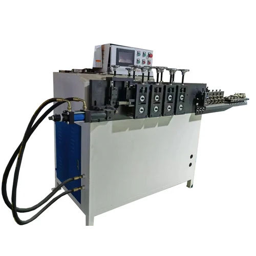 Automatic Wire Ring Making Machine - Color: Blue & White