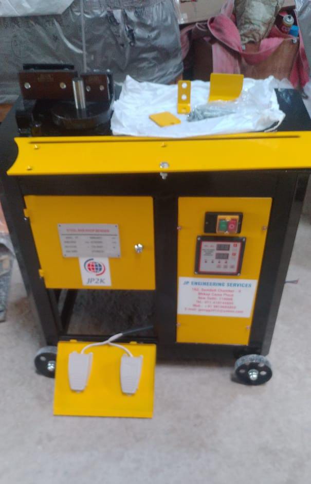 Automatic Heavy Rebar Bending Machine - Bend Radius: 100 Millimeter (mm)