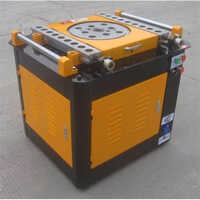 Automatic Rebar Bending Machine - 415 Volt Power, Yellow & Gray Finish | Industrial Automation For Enhanced Efficiency