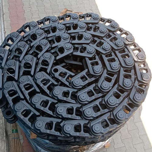 Excavator Track Link Assembly - Color: Yellow Paint Coated