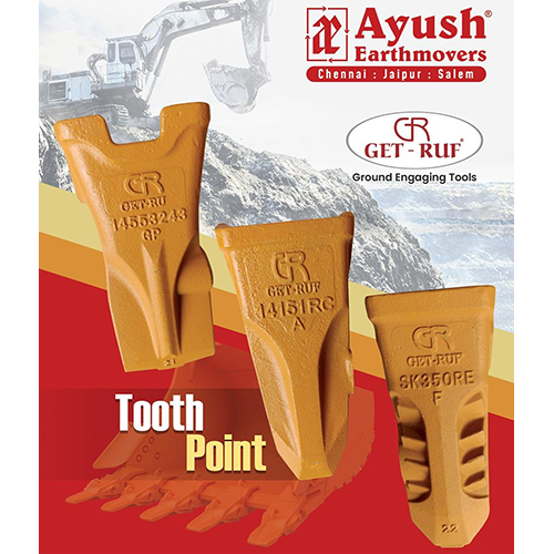 Tooth Point - Color: Yellow Paint Coated