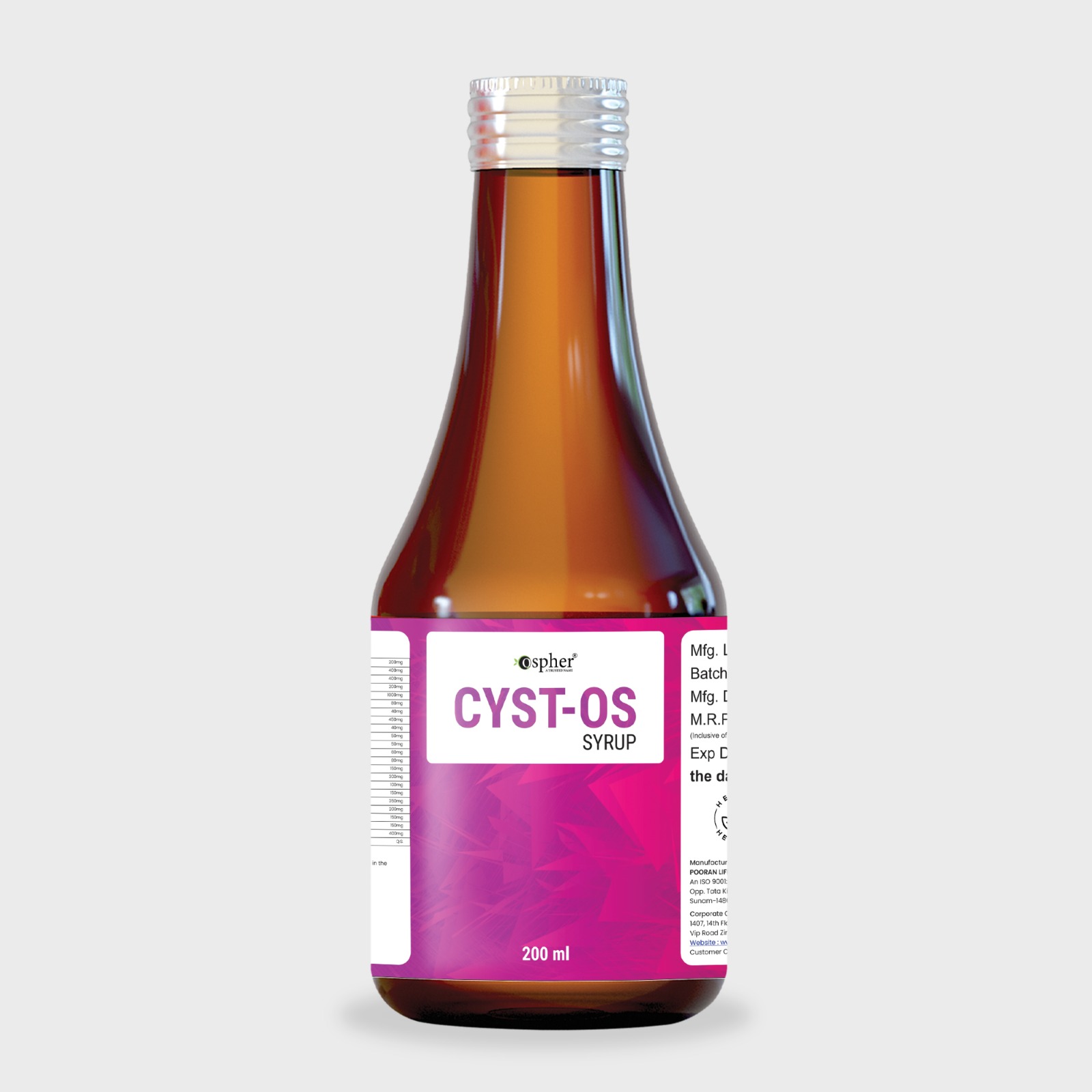Ayurvedic Cyst Clear Syrup