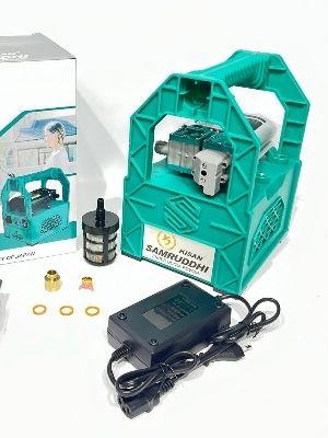 Shivam Sprayer Motor Pump - Color: Green And White