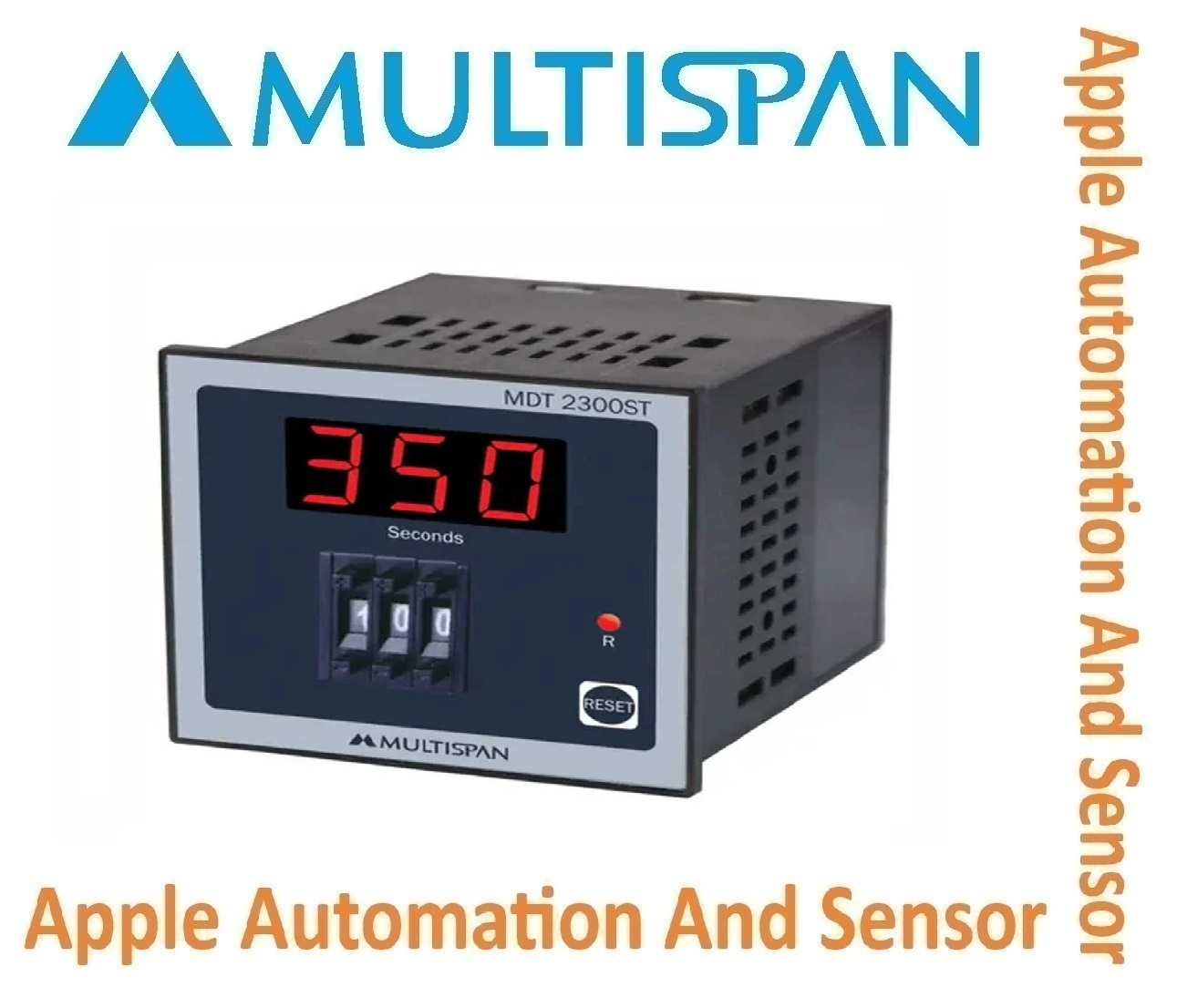 Mdt-3300 Multispan Thumbwheel 3 Digit Timer