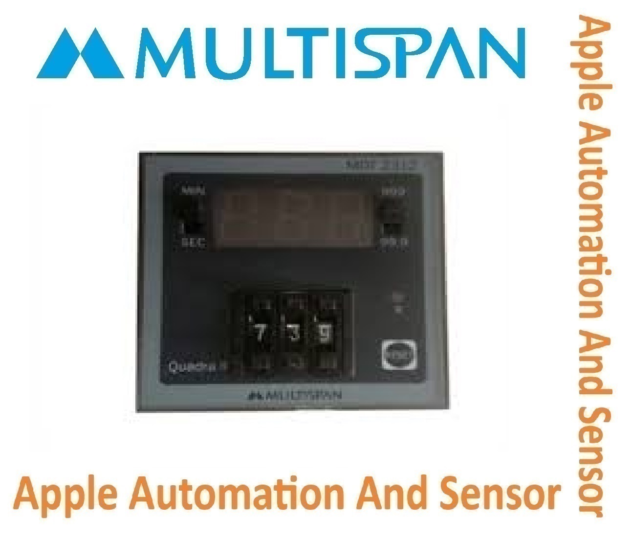Mdt-1310 Multispan Thumbwheel 3 Digit Timer