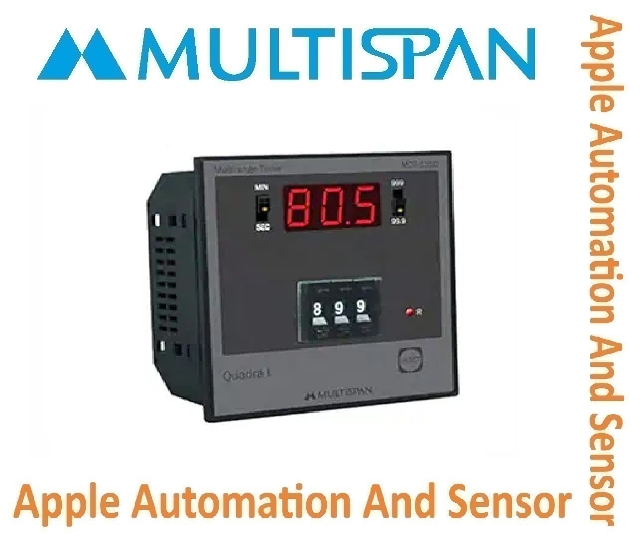 Mdt-2312 Multispan Thumbwheel 3 Digit Timer - Double Display Universal Input Pid Controller, Dual Relay Output, 1 Year Warranty, Comprehensive Control Functions