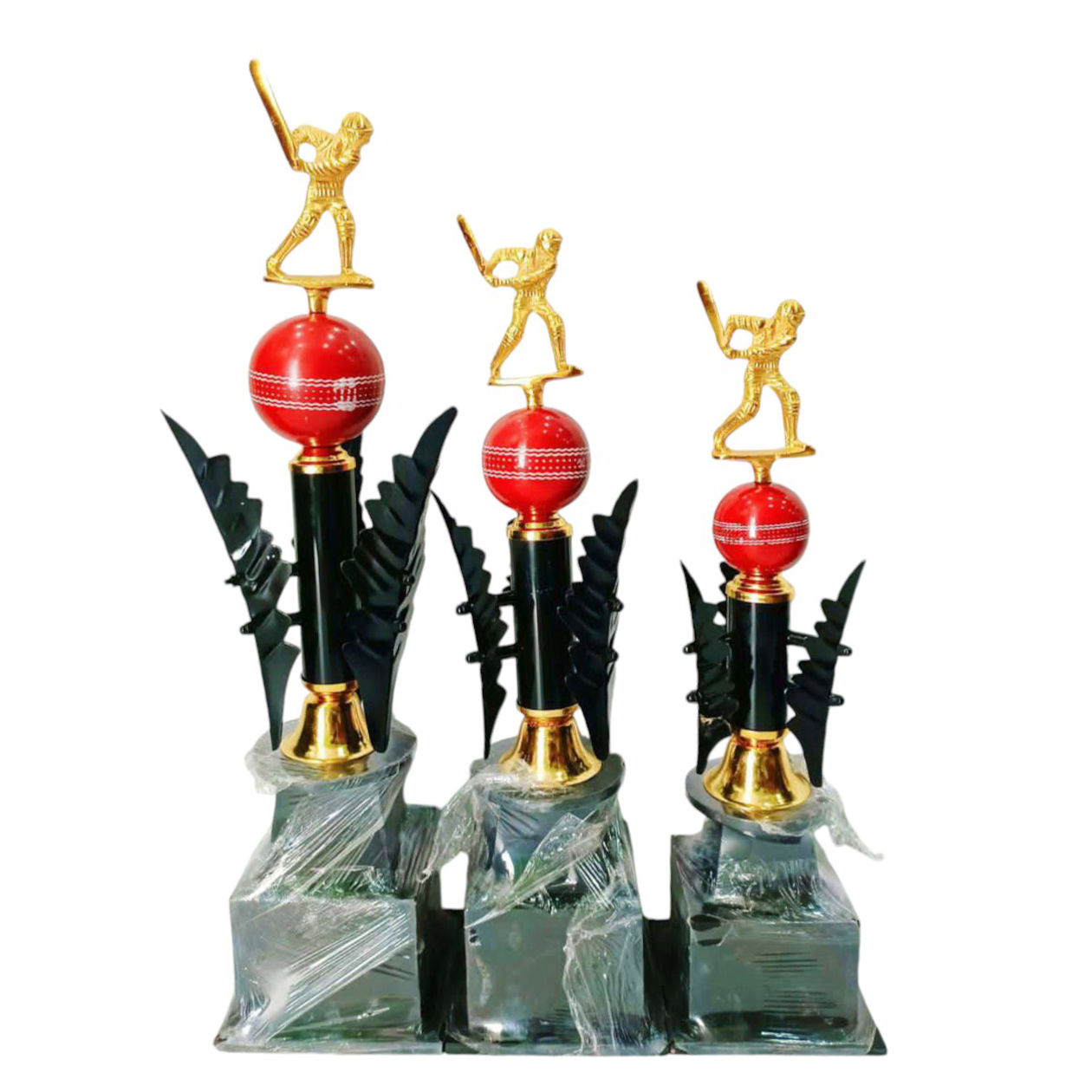 Decorative Metal Cricket Trophy #0518 - Color: Various Colors