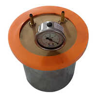 Resin Catch Pot - Color: Grey And Orange