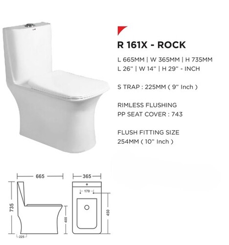 R 161X-Rock - Installation Type: Floor Mounted
