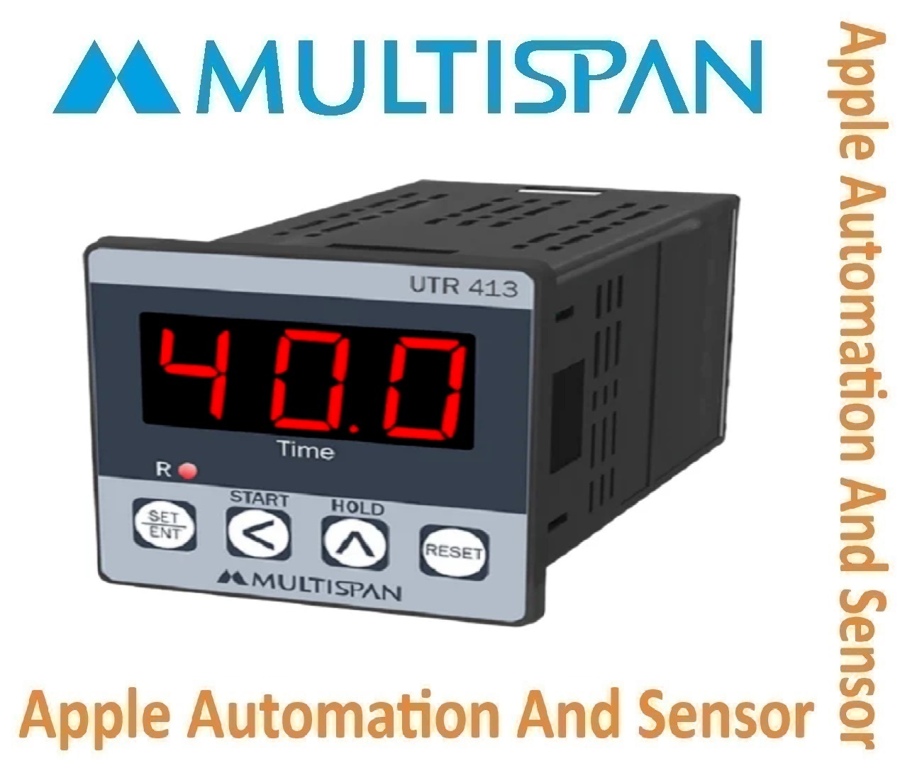 Utr-2244 Multispan Universal Range Digital Timers - Double Display, Universal Input Pid Controller, Double Relay, Compact Design | 4+4 Digit Precision Control