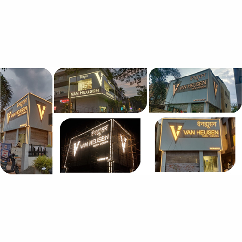 3D Led Sign Board