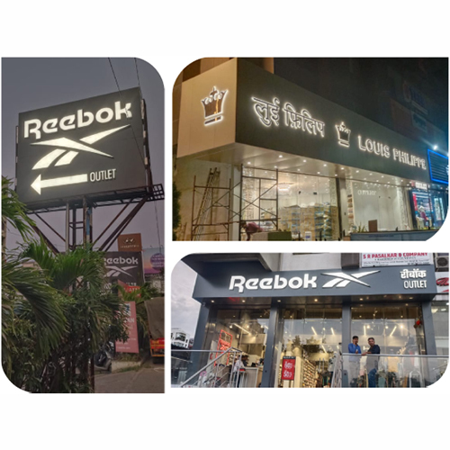 3D Letter Sign Board