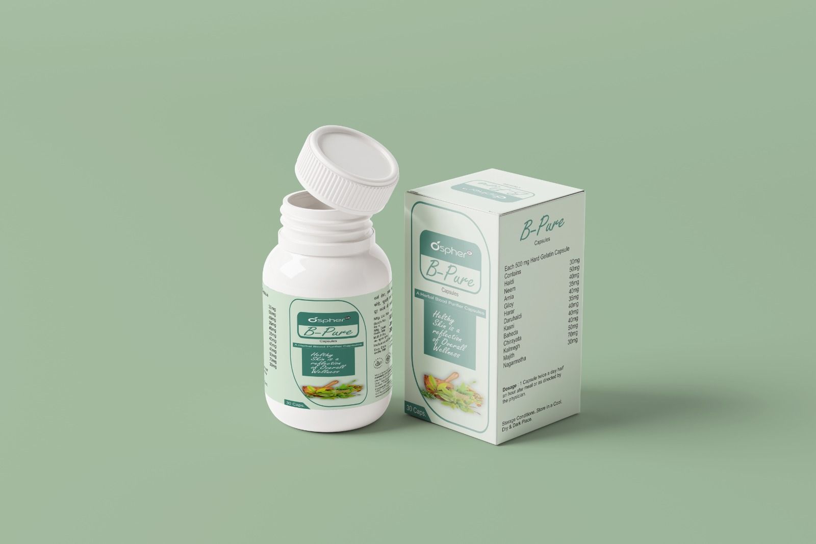 Herbal Blood Purifier Capsule - Age Group: For Adults