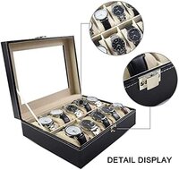 10 Slot Watch Box Organizer