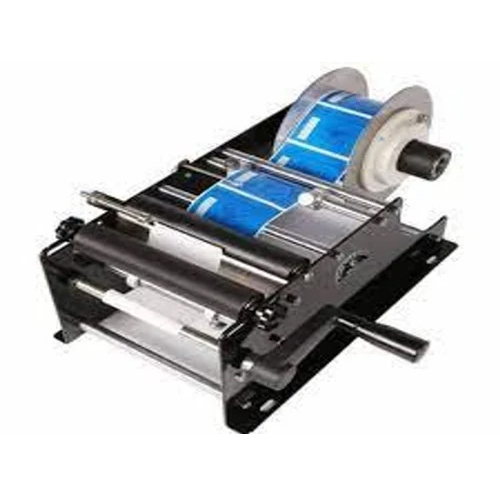 Manual Bottle Labeling Machine - Stainless Steel, Three-Side Labeling System | Electric Power Source, 1 Year Warranty, Ideal for Round Bottles