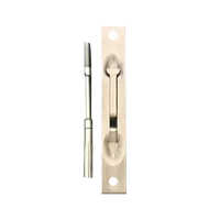 Concealed Flush Bolt - Stainless Steel, Various Sizes , Polished Silver Finish For Sleek And Elegant Door Solutions