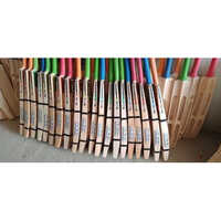 Double Blade Tennis Cricket Bat - High-quality Wood, Brown Color | Unisex Design For Adults, Two Blades For Enhanced Performance