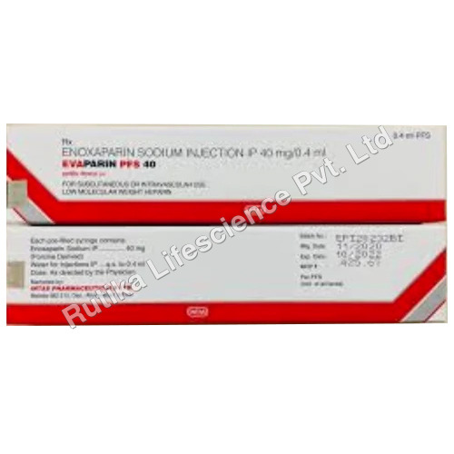 40Mg Encixaparin Sodium Injection Ip - Physical Form: Liquid