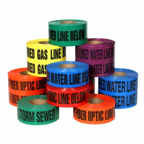 Underground Printed Warning Tape - Color: Multi Colour