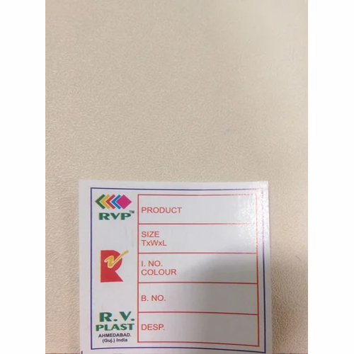 Polypropylene Filled Sheet