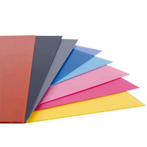 Hdpe Colored Plastic Sheet - Color: Various Available