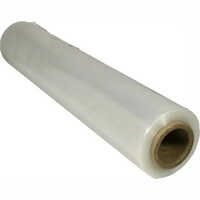 Transparent Plastic Film Roll - Ldpe Material, Soft Hardness, Low Transparency, White Color | Versatile Stretch Film For Secure Packaging