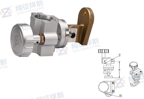 Corner cutting torch holder